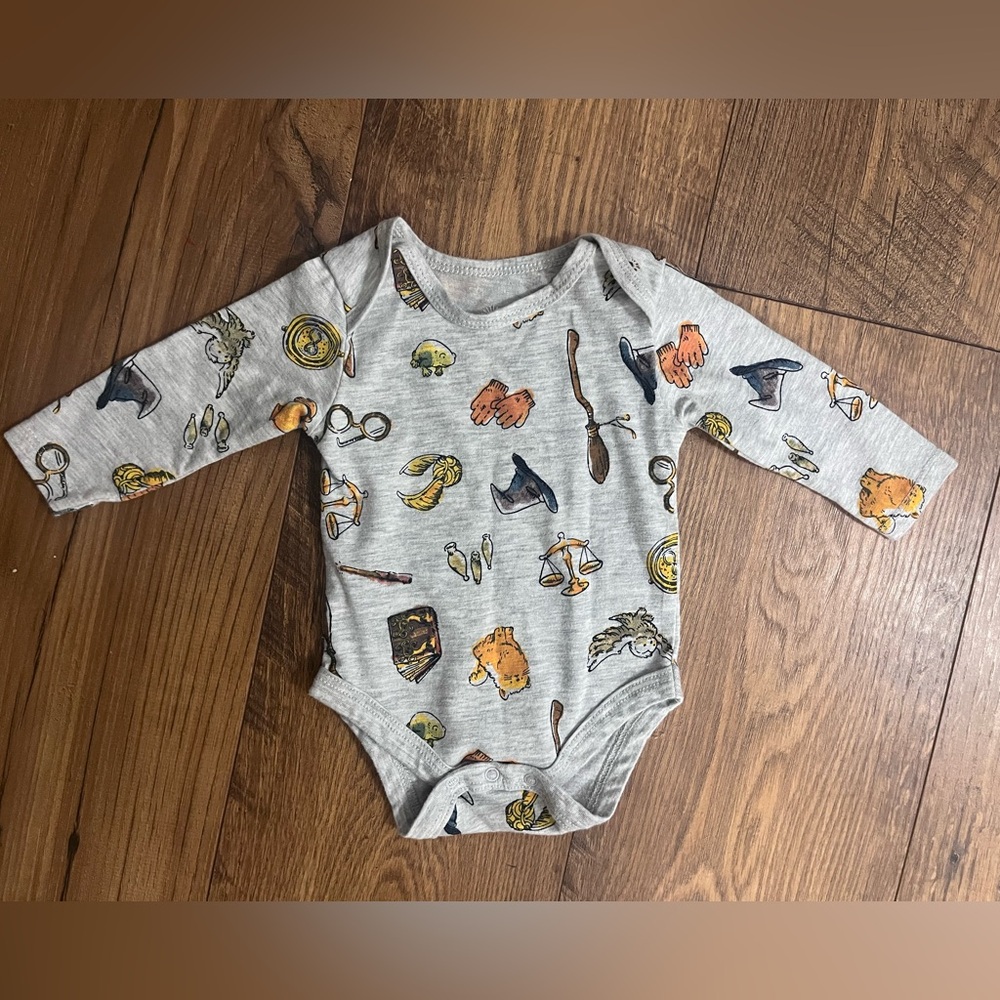 Harry Potter baby onesie long sleeve size 3 months